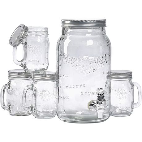s-pdpxl Glass Dispenser Set - 5 pc - Image 1