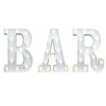 Portable LED Letter Lights - BAR