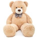 180cm Layla Huggable & lovely Giant Teddy Bear Xtra Large Gift Light Brown