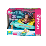 Fun Fast Boats Doll, Speedboat and Accessories Set