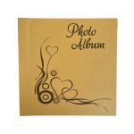 Photo Album - 18 Black Pages Double Sided - 36 Sides - 24cm