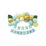 Simple Blue Party Balloon Garland Decoration Set for DIY Home BirthdayParty