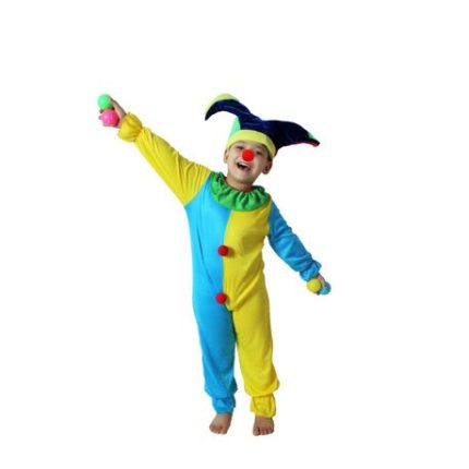 Joker Clown Suit - 3-8years