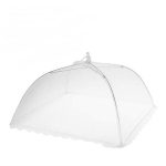 Umbrella Square Food Cover - White