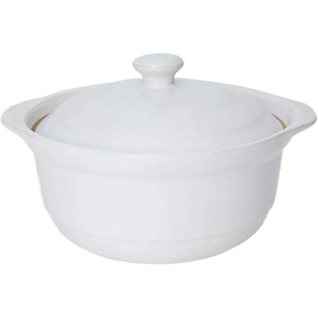 s-pdpxl Oven Dish Ceramic Round with Lid - Image 1