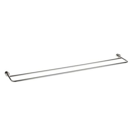 Stainless Steel Double Wall Mount Towel Rail