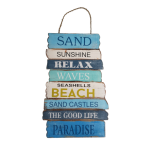 Wood Board Sign - Sand Sunshine 50cm x 30cm