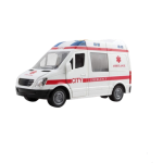 Rescue Ambulance City Car with Lights and Sound