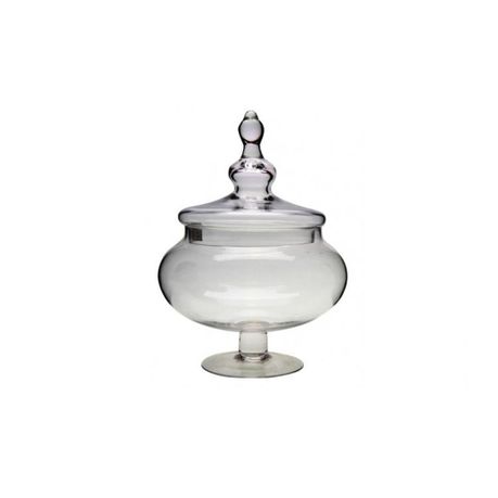 s-pdpxl Glass Ornament Storage Containers Jar - 20cm - Image 1
