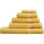 Cotton Zest Solid Bath Towels Set Of 5