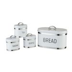 Bread Bin and Canister Set