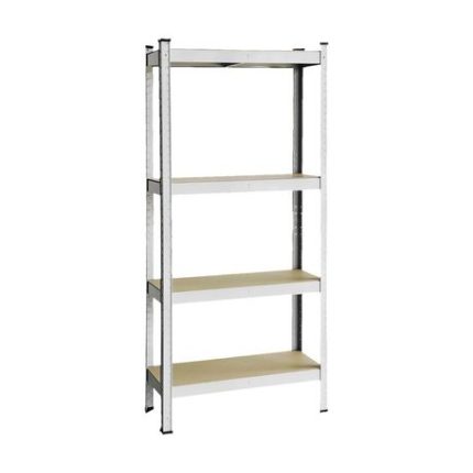 Galvanised 4 Tier Steel Storage Shelf (700 mm)
