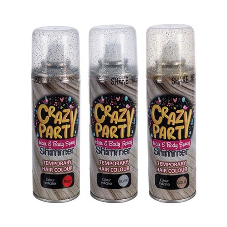 s-pdpxl Glitter Party Spray - 280ml (3 Pack) - Image 1