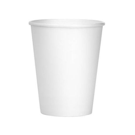 White Picnic Paper Cups 250ml - (Pack of 200)