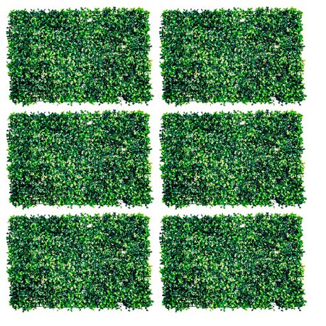 s-pdpxl Artificial Ivy Hedge Floor Or Wall Segments - 60x40cm - 6 Pack - Image 1