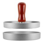 Kitchen Aluminium Burger Press For Uniform Patties (11x1.7cm)