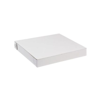 Self Locking White Pizza Box - 25 Piece - S