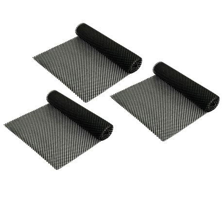 s-pdpxl Multi-Purpose Non-Slip Mat - 30 x 150cm - Pack of 3 - Grey - Image 1
