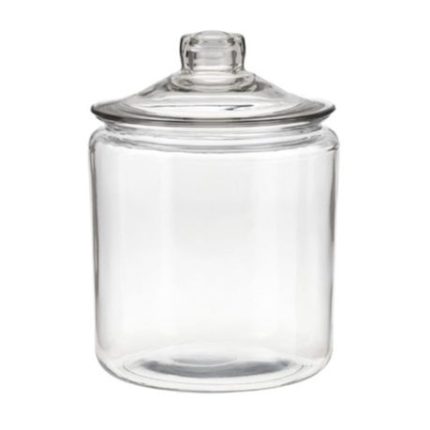 Heavy Duty Kitchen Multi-Purpose Food Candy Storage Jar - Set of 2 (900ml)