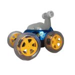 Light Up Monster Spin Stunt Car with Remote Control - Red