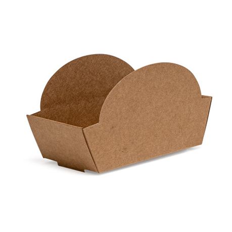 s-pdpxl Kraft Street Burger Box - 25 Pack - Image 1