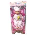 Baby Doll with Stroller