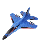 Keepru F16 2.4G Remote Controlled Foam Fighter Aircraft Toy - Blue