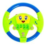Musical Steering Wheel with Eyes - Red