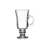 Glass cup set with handle-4pcs