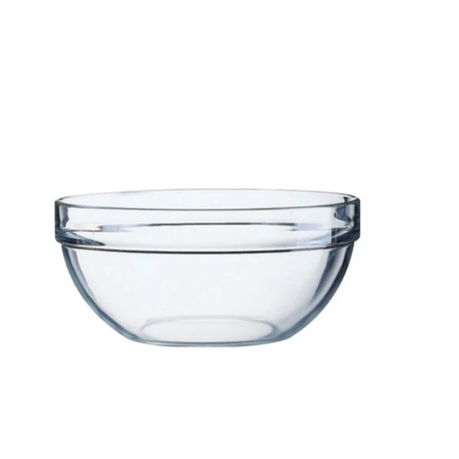 s-pdpxl Glass Salad Bowl 17cm - Set Of 3 - Image 1