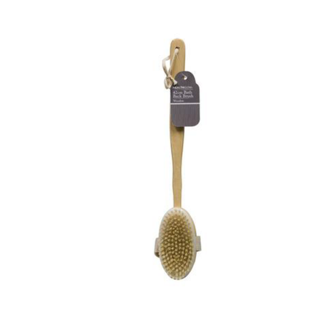 s-pdpxl Healthglow Homeware - Wooden Bath Bristle Brush 42cm - Image 1