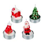 12 Pieces Christmas Tealight Candles