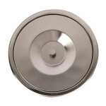Counter Top Bin Lid, Stainless Steel, 237mm