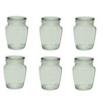 6 Pack Blossom Jar 100ml (9cm)