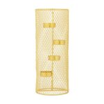 Mesh Candle Holder Gold (110 x 275 mm)
