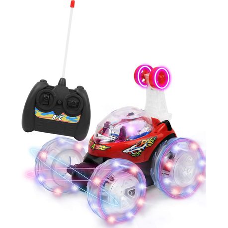 s-pdpxl Radio Control Stunt Car Light Up Wheels - Image 1