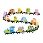Wooden Animal Train