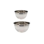 Stainless Steel Deep Dish Mixing Bowl - 14cm and 16cm - Set of 2