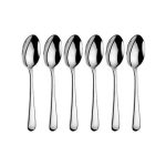 Teaspoon 6 Piece Stainless Steel Set - SKD