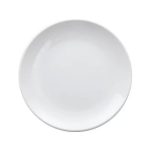 Round Ceramic Porcelain Dinnerware Plate - Set of 3