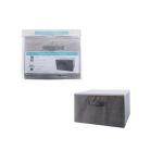 Get Organised Homeware- Grey Non-Woven Storage Box 40x30x25cm