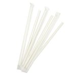 Biodegradable Paper Straw - 8mm x 210mm (pack of 200)