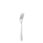 Silver Nov Baguette Stainless Cake Fork 18/0 - Set of 12