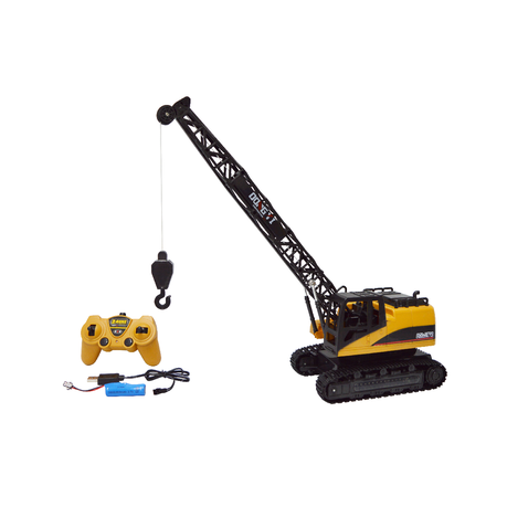 s-pdpxl Remote Control Crane with Lights and Sounds - 1:12 - Image 1