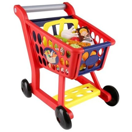 My Home Toy Shopping Cart With Accessories