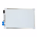 White Drawing Board with Marker & Magnets - L