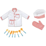 Chef Costume in Bag with Cooking Utensils