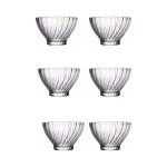 Glass Ice Cream Bowl - Set Of 6