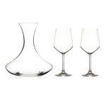Crystal Glass Wine Tasting Set - 3 Piece