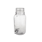 Clip-Top Drinks Dispenser With Indenting 3L